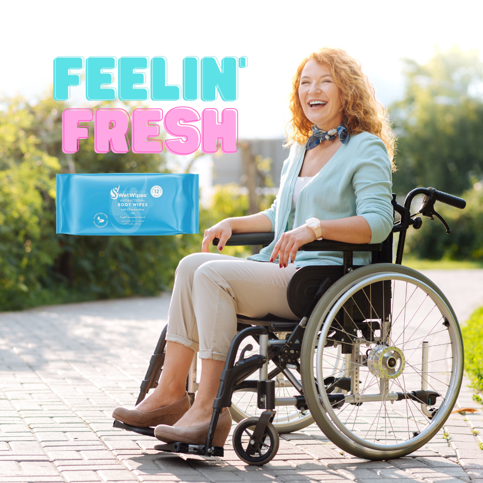 How can I clean myself if I can't shower?