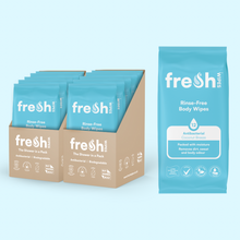 Load image into Gallery viewer, Coconut Breeze freshWIPES Antibacterial/Biodegradable Body Wipes