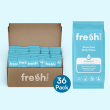 Load image into Gallery viewer, Coconut Breeze freshWIPES Antibacterial/Biodegradable Body Wipes