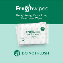 Load image into Gallery viewer, FreshWipes Unscented Intimate Wipes (MINIS)
