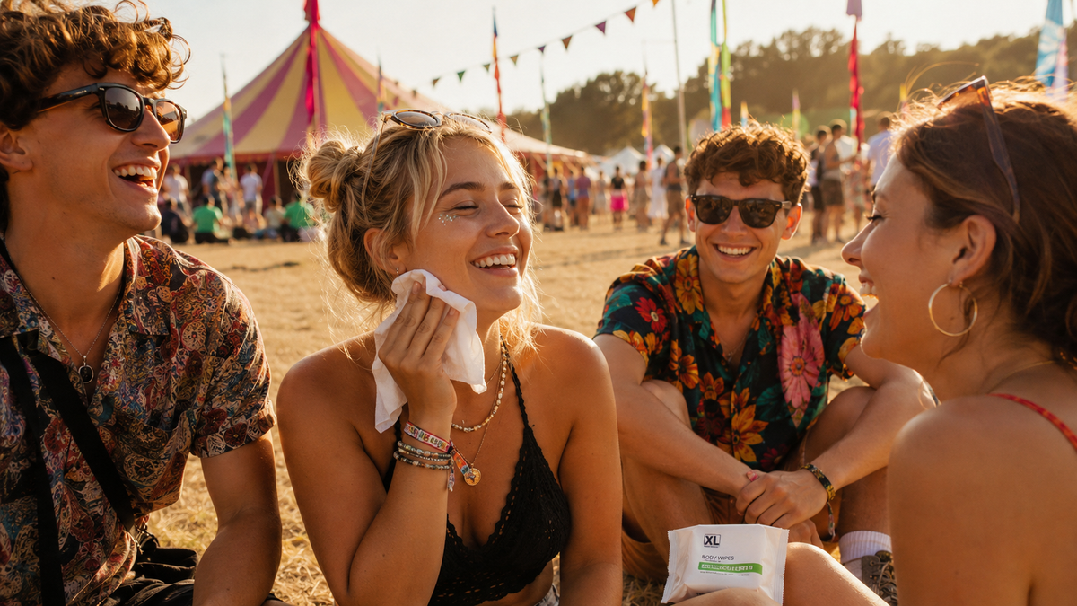 Why Body Wipes Are the Ultimate Festival Essential (And What to Pack)