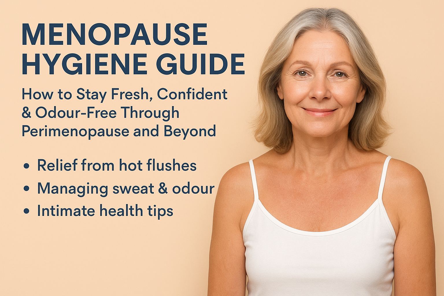 Menopause Hygiene Guide: How to Stay Fresh, Confident & Odour-Free Through Perimenopause and Beyond