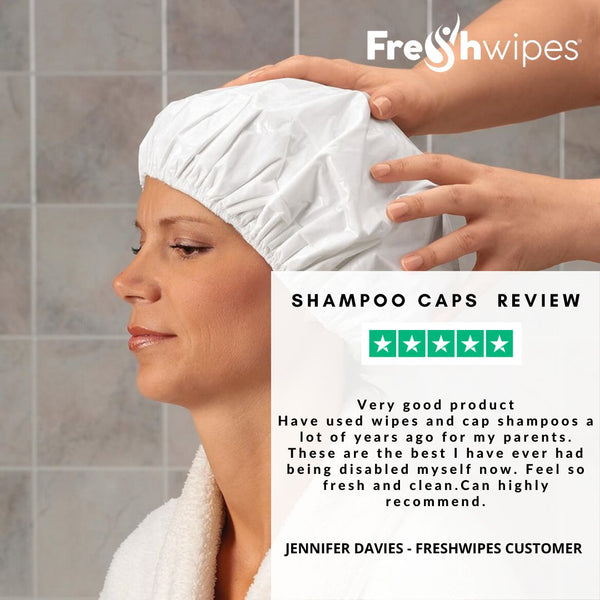 FAQ's about FreshWipes Shampoo Caps