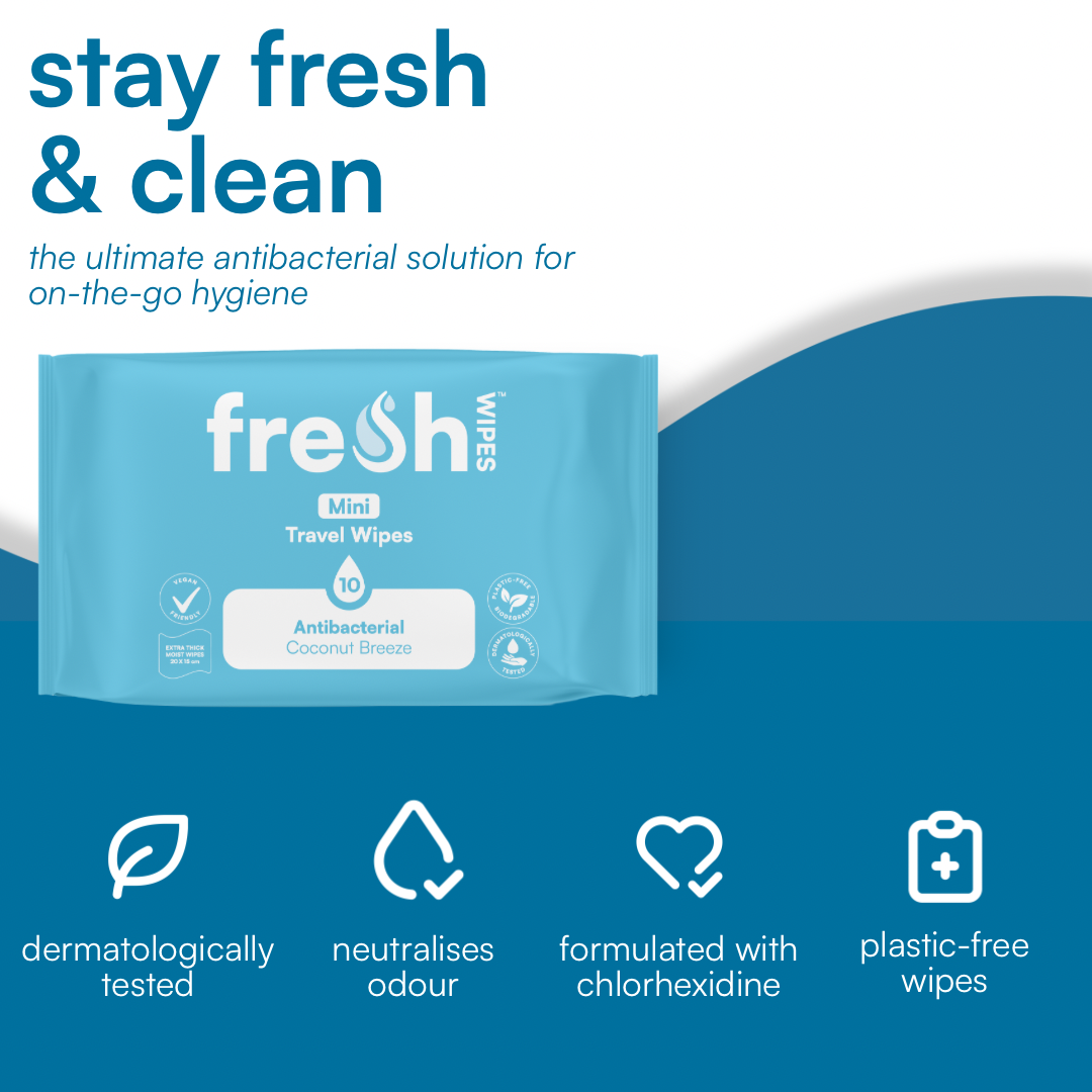 Coconut Breeze Mini Travel Wipes