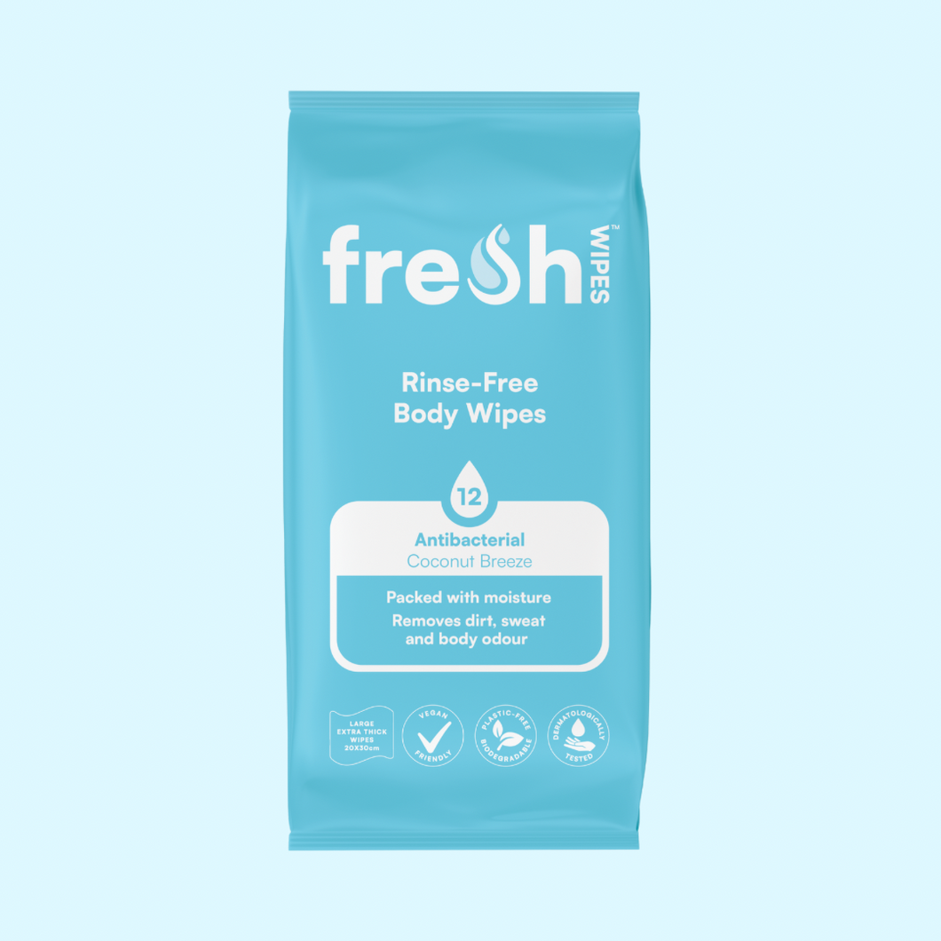 Coconut Breeze freshWIPES Antibacterial/Biodegradable Body Wipes