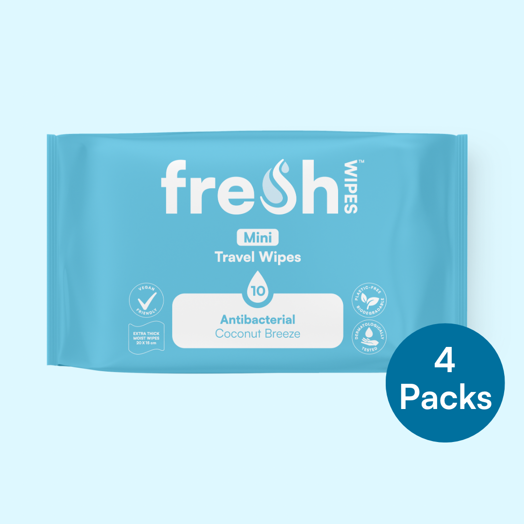 Coconut Breeze Mini Travel Wipes