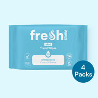 Coconut Breeze Mini Travel Wipes