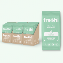 Load image into Gallery viewer, Ocean Fresh Scented FreshWipes Antibacterial/Biodegradable Body Wipes
