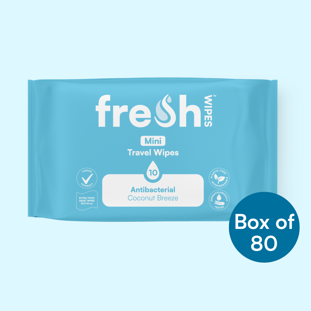 Coconut Breeze Mini Travel Wipes