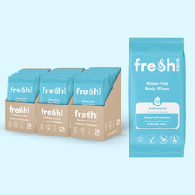 Load image into Gallery viewer, Coconut Breeze freshWIPES Antibacterial/Biodegradable Body Wipes
