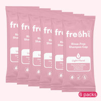 Light Floral Shampoo Cap