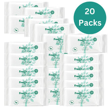 Load image into Gallery viewer, Unscented FreshWipes Antibacterial/Biodegradable Body Wipes - Fragrance Free
