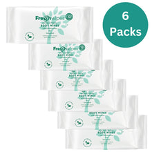 Load image into Gallery viewer, Unscented FreshWipes Antibacterial/Biodegradable Body Wipes - Fragrance Free
