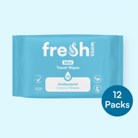 Coconut Breeze Mini Travel Wipes