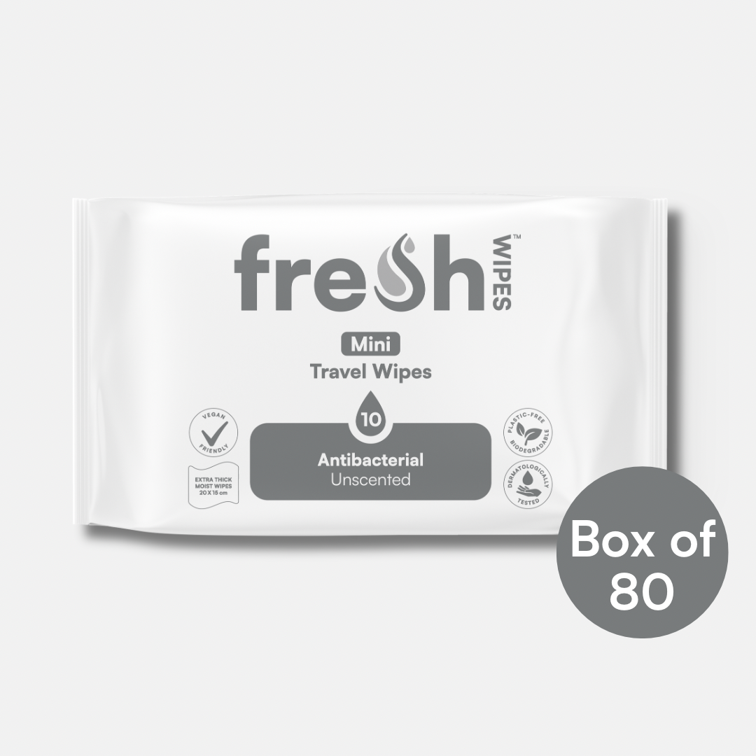 Unscented Mini Travel Wipes