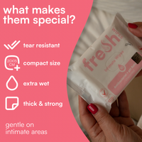 Unscented Intimate Wipes (Mini)
