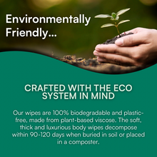 Load image into Gallery viewer, Ocean Fresh Scented FreshWipes Antibacterial/Biodegradable Body Wipes
