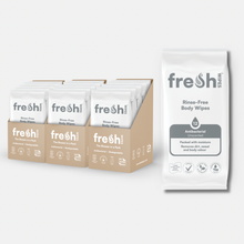 Load image into Gallery viewer, Unscented FreshWipes Antibacterial/Biodegradable Body Wipes - Fragrance Free
