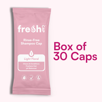 Light Floral Shampoo Cap