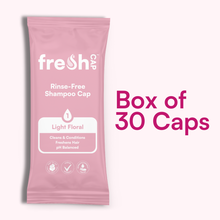 Load image into Gallery viewer, Light Floral Rinse-Free Shampoo Cap
