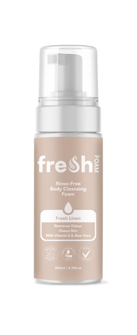 Rinse-Free Body Cleansing Foam