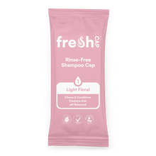 Load image into Gallery viewer, Light Floral Rinse-Free Shampoo Cap
