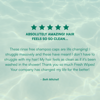 Ocean Fresh Shampoo Cap