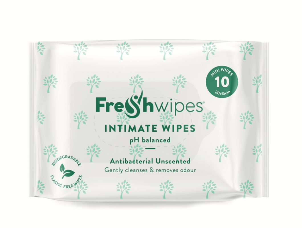 FreshWipes Unscented Intimate Wipes (MINIS)