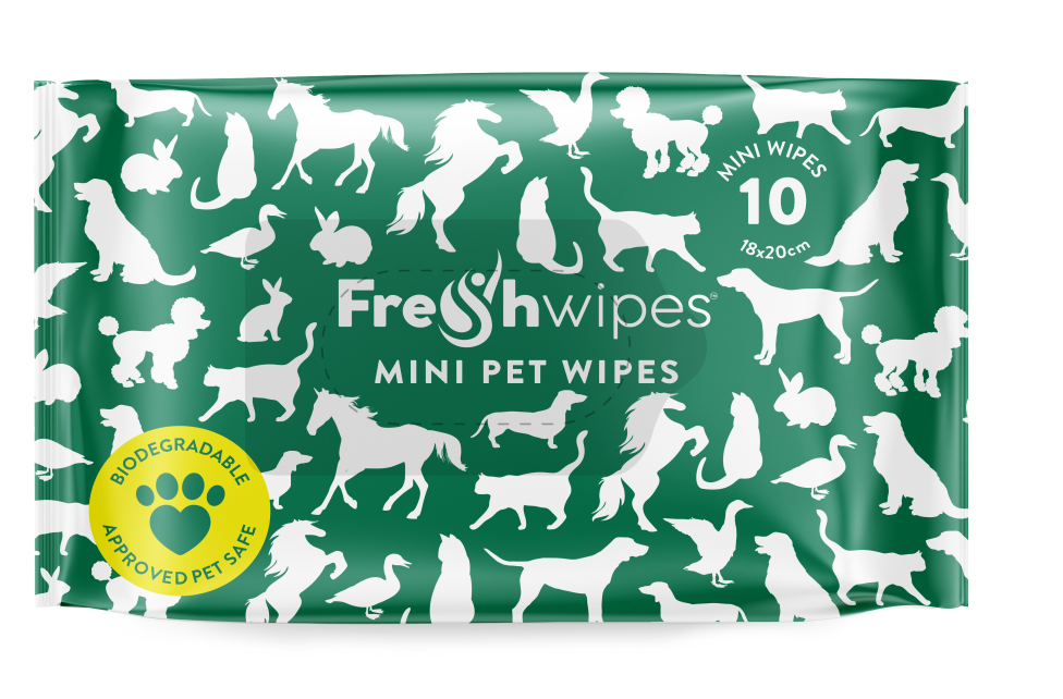 FreshWipes Mini Pet Wipes