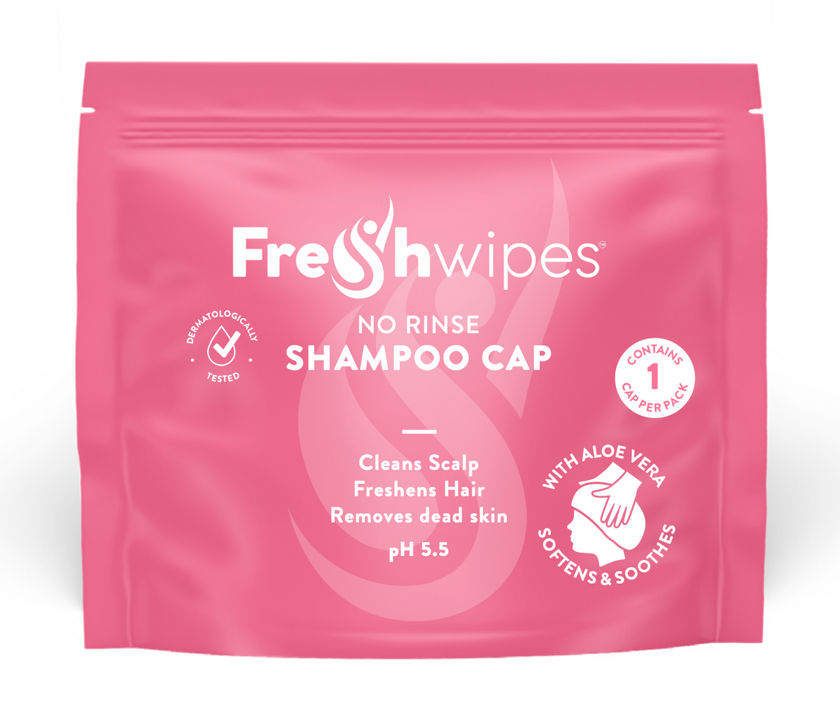 Self washing shower on sale cap