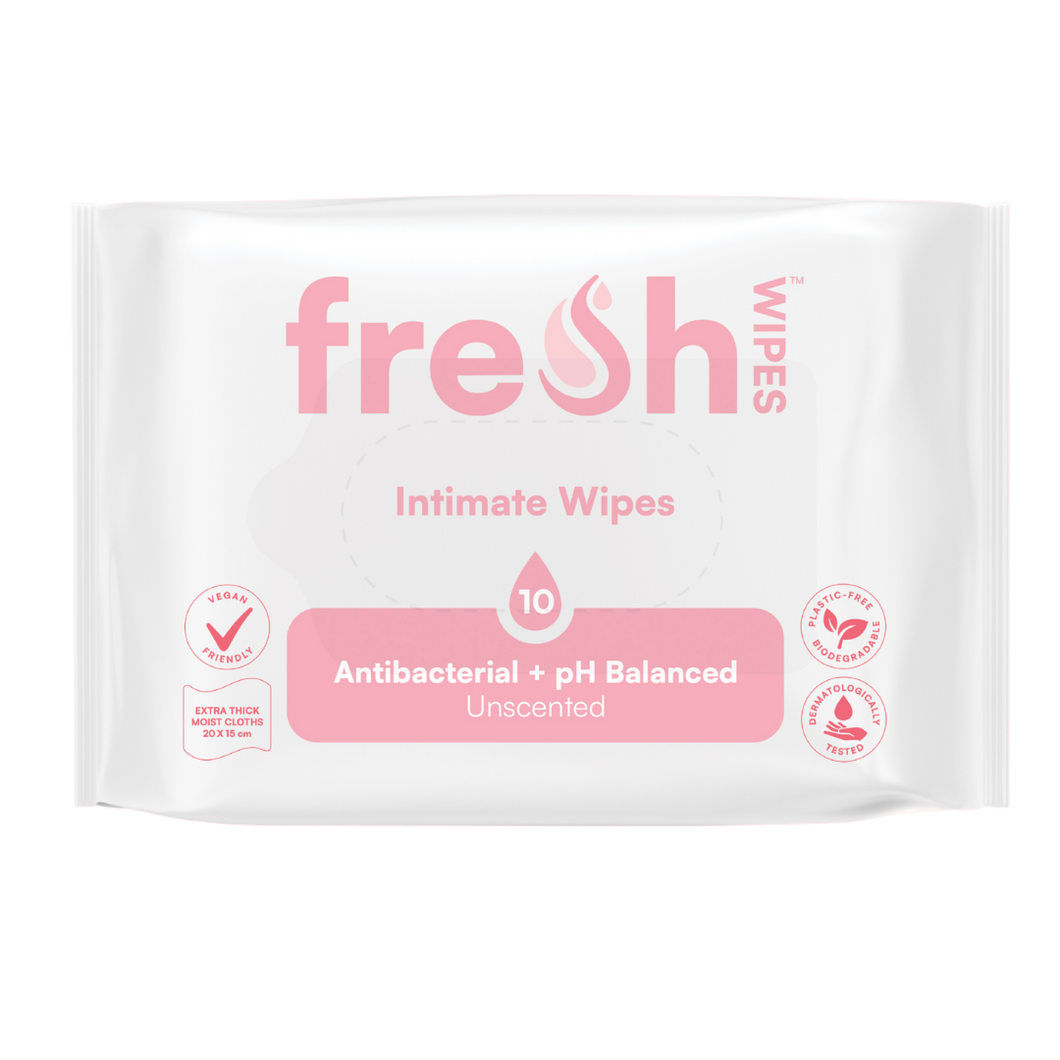 FreshWipes Unscented Intimate Wipes (MINIS)