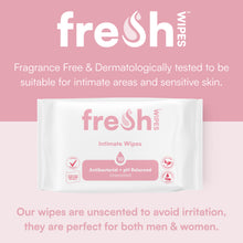 Load image into Gallery viewer, FreshWipes Unscented Intimate Wipes (MINIS)
