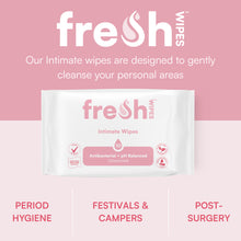 Load image into Gallery viewer, FreshWipes Unscented Intimate Wipes (MINIS)
