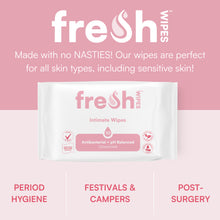 Load image into Gallery viewer, FreshWipes Unscented Intimate Wipes (MINIS)
