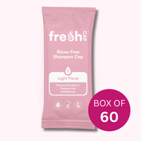 Light Floral Shampoo Cap
