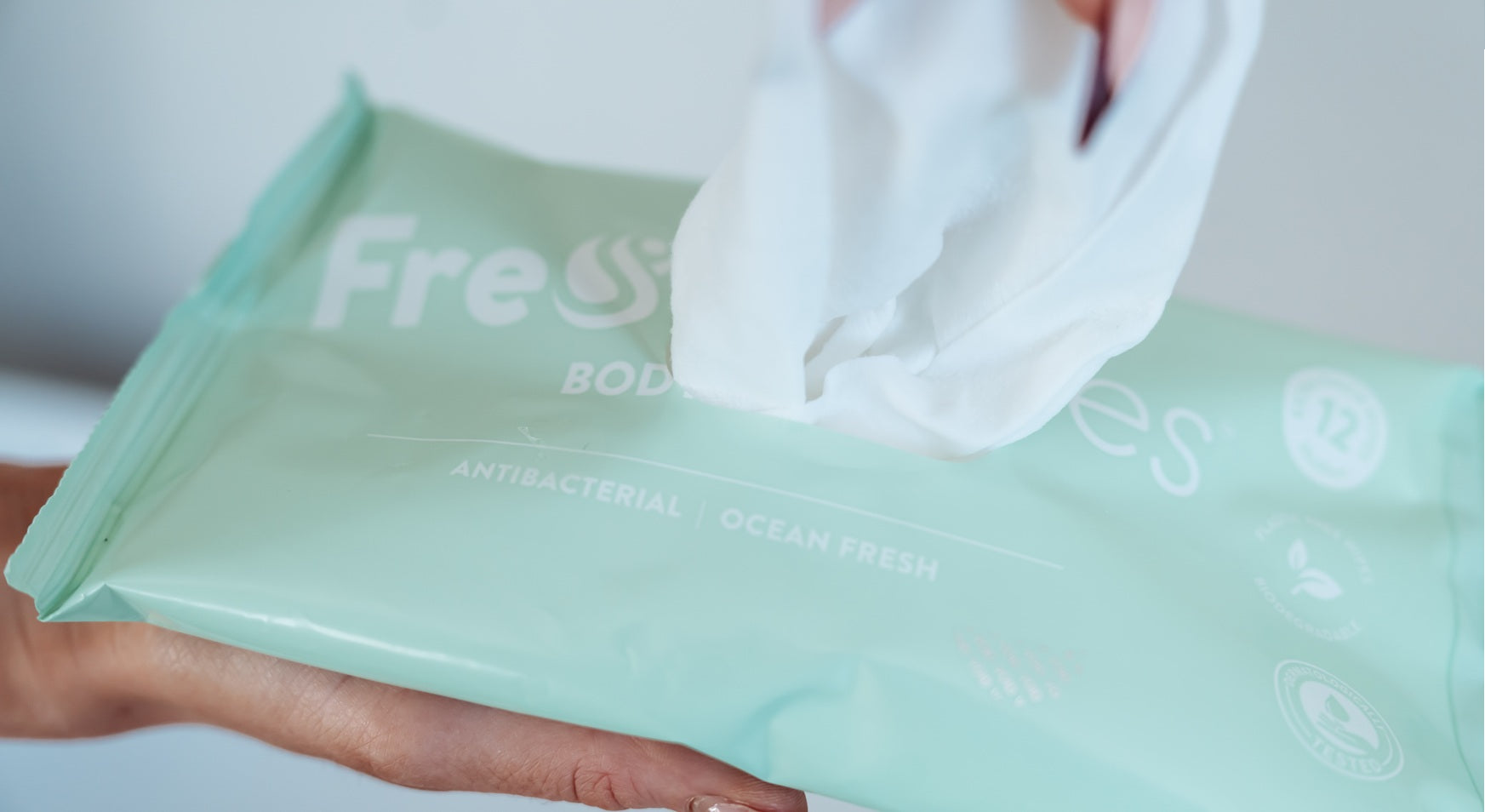 Ocean Fresh body wipes