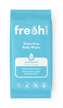 Load image into Gallery viewer, Coconut Breeze freshWIPES Antibacterial/Biodegradable Body Wipes
