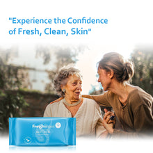 Load image into Gallery viewer, Coconut FreshWipes Antibacterial/Biodegradable Body Wipes
