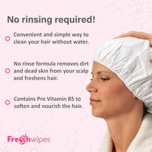 Load image into Gallery viewer, Light Floral Rinse-Free Shampoo Cap
